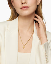 Petrvs® Scarab Pendant in 18K Yellow Gold, 14mm